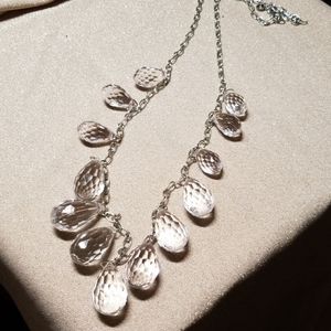 LOFT Jewelry - Ann Taylor Loft Long Necklace Clear Beads LOFT Jewelry - Ann Taylor Loft Long Necklace Clear Beads